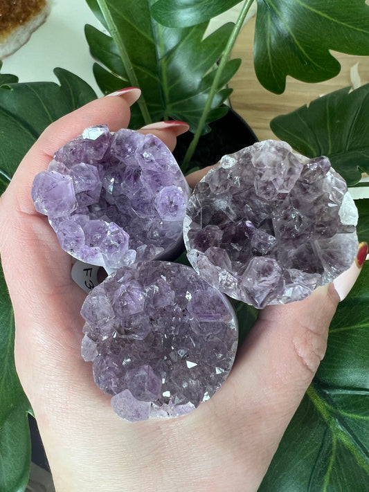 Amethyst Core Carving